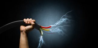 What types of burns are caused by electric shock? types of burns