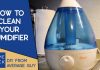 How to clean humidifier and how often how to clean humidifier