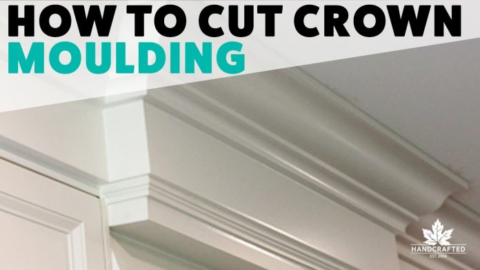 how to cut crown molding