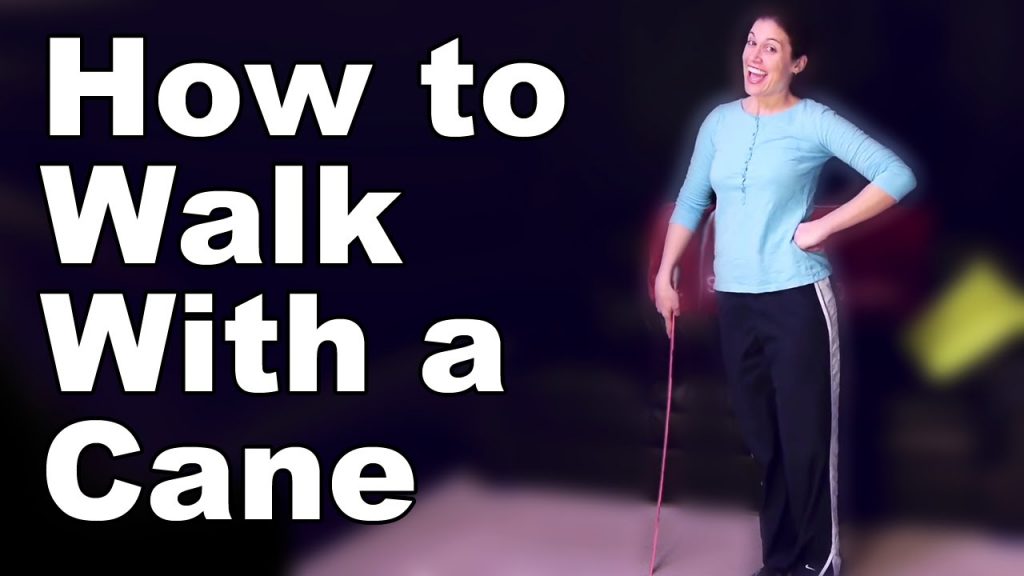how to use a cane