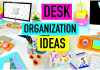 Simple and Modern DIY Desk Organization Ideas Desk Organization Ideas