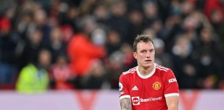 Phil Jones left out of Manchester United’s Premier League squad