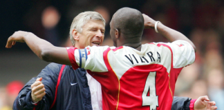 Arsene Wenger in agreement with Patrick Vieira over Arsenal title verdict